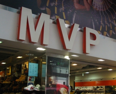 MVP - also the name of a shoe shop in Hong Kong